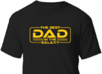 the best dad in the galaxy, funny dad gift - free svg files for members