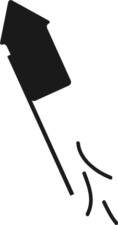 firecracker silhouette, clipart image free svg files