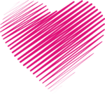 heart made of lines free svg file