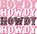 howdy, cow girl, cowboy, country sign - free svg file for members