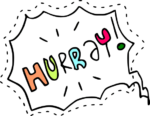 hurray speech bubble, decorative free svg files