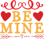 Be mine, love, valentines day gift free svg file