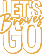 lets go braves, football fan shirt design - free svg file for members