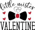 Little mister valentine, kids valentines day shirt free svg file
