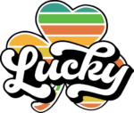 Lucky sign, clover leaf, st patricks day - free svg file for members