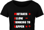 Mistakes allow thinking to happen, mathematical symbols free svg file