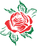 Rose flower, clipart images, free svg file