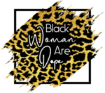 Black woman are dope, golden leopard skin, PNG design, afro girl gift - free svg file for members