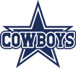 Cowboys logo, star, football team fan - free svg file for members