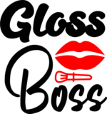 Gloss boss, Makeup brush, Lips, girlie things free svg file