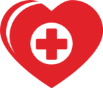 Nurse Heart, Medic symbol, Clipart image free svg file