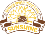 Always bring your own sunshine, sunflower outline, Inspirational - free svg file for members