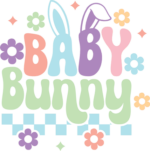 Baby bunny, cute kids easter shirt design free svg file
