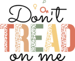 Dont tread on me, leopard design free svg file
