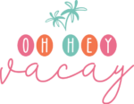 Trendy vacation tshirt design, Oh hey vacay - free svg file for members