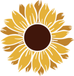 Sunflower clipart image free svg file