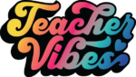 Teacher Vibes, Groovy Text, Teacher Tshirt Design - free svg file for members