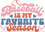 Baseball is my favorite season, baseball lover tshirt design free svg file