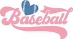 Baseball sign, heart shape ball, groovy text, baseball lover tshirt design - free svg file for members
