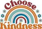 Rainbow Design, Choose Kindness, Positive Vibes Shirt Design - free svg file for members