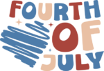 Fourth of july, 4th july tshirt design - free svg file for members