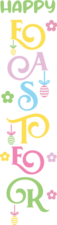 Happy easter, easter porch sign - free svg file for members