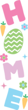 Easter porch sign, home - free svg file for members