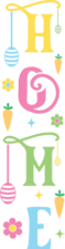 Easter decor, Home sign, easter egg - free svg file for members