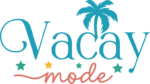 Vacay mode, palm tree clipart image, trendy vacation tshirt design free svg file