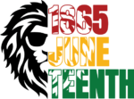 1865 juneteenth, half lion head, tshirt design - free svg file for members