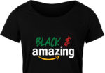 Black and amazing, Juneteenth t-shirt design - free svg file for members