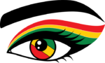 Juneteenth colors Eye clipart image, Black Women Shirt Design - free svg file for members