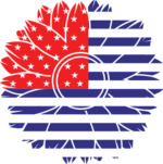 4th of july sunflower, vinyl decal, t shirt design - free svg file for members