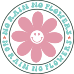 No rain, no flowers, floral spring tshirt design - free svg file for members
