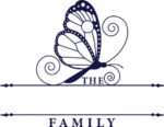 Custom family name, Butterfly frame, The family wall art decor - free svg file for members