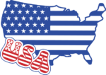 USA sign, Flag clipart image, 4th of july shirt design - free svg file for members