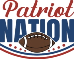Patriot nation, American football, tshirt design - free svg file for members