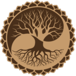 Tree with roots, beautiful wall art - free svg file for members