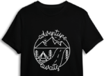 Adventure awaits, camper t shirt design - free svg file for members