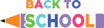 Back to school, Pencil made of words, kids tshirt design - free svg file for members