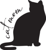Kitty silhouette, Cat mom, tshirt design for cat lover - free svg file for members