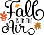 Fall is in the air, Fall Door Sign - free svg file for members