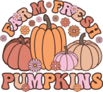 Farm fresh pumpkins, farmhouse fall decor - free svg file for members