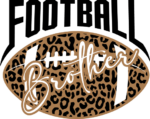 Football brother, American football ball, tshirt design for bro - free svg file for members