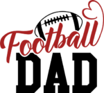 Football dad, tshirt design - free svg file for members