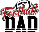 Football dad, Football fan daddy tshirt design - free svg file for members