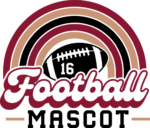 Mascot football, rainbow and ball, tshirt design - free svg file for members