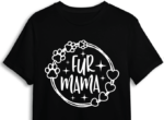 Fur mama, paws and hearts, pet lover mom tshirt design - free svg file for members