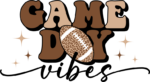 Football lover tshirt design, Game day vibes - free svg file for members