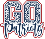 Go patriots, leopard skin design, american footbal fan t shirt design - free svg file for members
